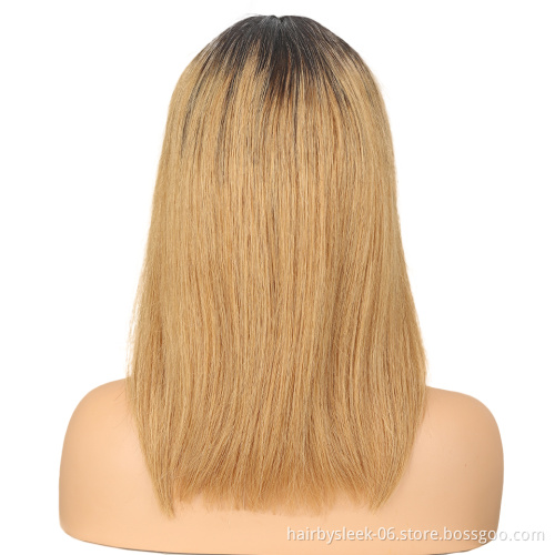 Export quality Brazilian Virgin Remy Lace Front wig all Color Cuticle Aligned With Baby Hair For Black Woman Human Hair Wigs
